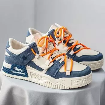 Men Sneakers Sports Skateboard Shoes Lace Up Platform Trainers Outdoor Casual Shoes for Men Vulcanized Shoe zapatillas de hombre 39