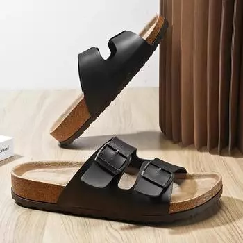 Men Summer Sandals Hollow Breathable Outdoor Anti-slip Beach Shoes Leisure Holiday Sandals Retro Comfortable Casual Women Slippe 36 коричневый