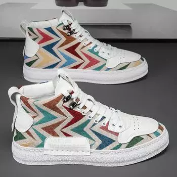 Men Vulcanized Shoes 2024 British Style Casual Sneakers Men Canvas Board Shoes Comfortable Outdoor Sports Shoes Male Sneakers 39 хаки