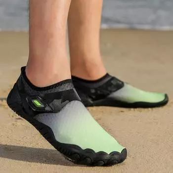 Men Water Barefoot Shoes Beach Shoes Quick Dry Hiking Sports Sandals Gradient Design Casual Outdoor Comfortable Training Shoes 35 синий