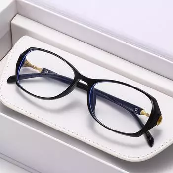 Men Women Fashionable High Definition Anti Blue Light Reading Glasses Ultra Light Half-frame Presbyopic Eyeglasses Anti-blue light