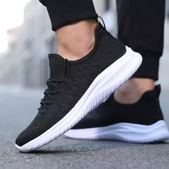 Мужские и женские кроссовки для бега, легкие женские кроссовки, дышащая мужская спортивная обувь, повседневная обувь для активного отдыха, нескользящие туфли на плоской подошве 36-46 36