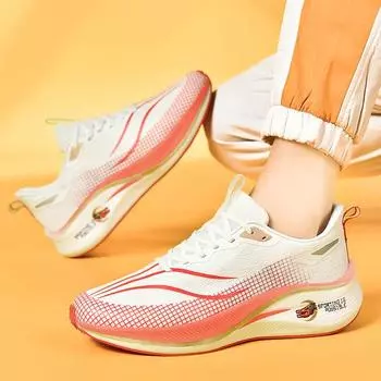 Мужские и женские кроссовки, новые модные белые кроссовки, летние дышащие амортизирующие кроссовки 36 белый