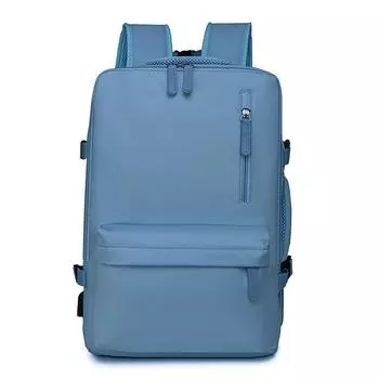 Men Women S Bag Backpack 44X29X24 Airplane, Cabin Hand Luggage Backpack, Laptop Backpack For Aeroplane Travel, School Backpack синий
