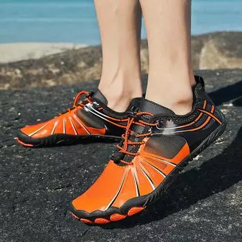 Men Women Water Barefoot Shoes Beach Shoes Quick Dry Hiking Casual Sports Sandals Lightweight Soft Outdoor Train Shoes Couple 46 35