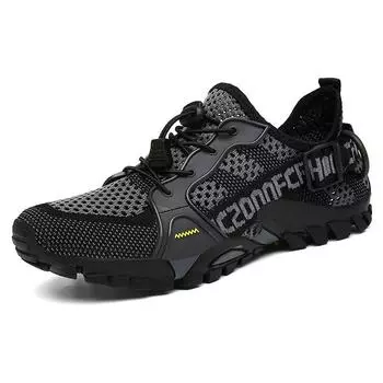 Men Women Water Barefoot Shoes Beach Shoes Quick Dry Breathable Sports Sandals Comfortable Sandals Couple Wading Sneakers 36-50 36 чёрный