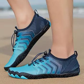 Men Women Water Barefoot Shoes Beach Shoes Quick Dry Gradient Design Sports Sandals Hiking Training Shoes Comfortable Sandals 46 36