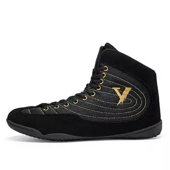 Men Wrestling Shoes Professional Breathable Unisex Boxing Boots Top Quality LightWeight Boxing Sneakers Fighting Wrestling Boots 35