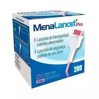 Menarini Menalancet Pro 23г 200 ланцетов