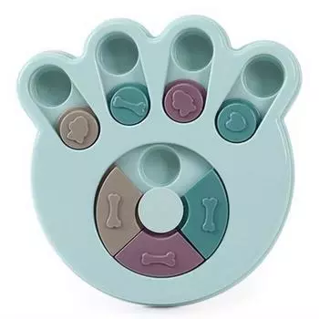 Mendi Buddy Dog Nose Work Puzzle Кормушка для игрушек, подошвы Sky, 1 предмет