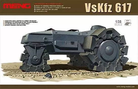 Meng Models 1/35 VSKFZ 617 Немецкий минный тральщик Второй мировой войны