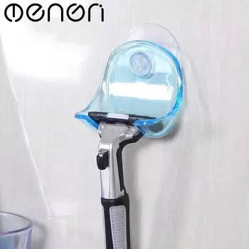 MENGNI подставка для бритвы на присоске, держатель для бритвы, настенный крючок, вешалка для полотенец, домашняя присоска, полка для хранения бритвы, набор аксессуаров для ванной комнаты