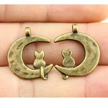 Мениск полумесяц подвески украшения ручной работы ювелирные изделия для мужчин