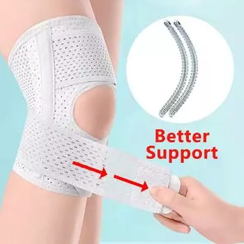 Менисковые наколенники для мужчин и женщин, защита для колена, спортивный наколенник M Left