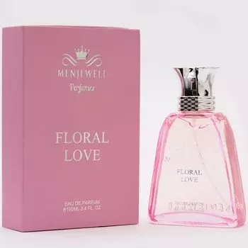 Menjewell FLORAL LOVE Духи для женщин | Роскошный ароматный спрей премиум-класса длительного действия Eau de Parfum - 100 мл (Для женщин) 100 ML