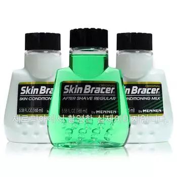 Mennen Skin Bracer 3 типа Лосьон 165 мл x 2 шт + Skin 165 мл x 1 шт Мужская косметика для мужчин, 1 шт, 165 мл