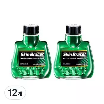 Mennen Skinbracer Aftershave Regular, 12, 165ml