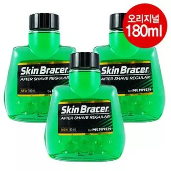 Mennen Skinbracer Aftershave Regular 180 мл, 3 шт., 180 мл