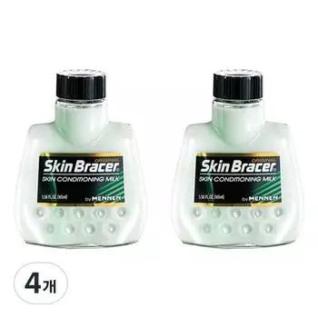 Mennen Skinbracer Skin Conditioning Milk Mens Lotion, 165мл, 4 штуки, лучшая мужская косметика Кореи
