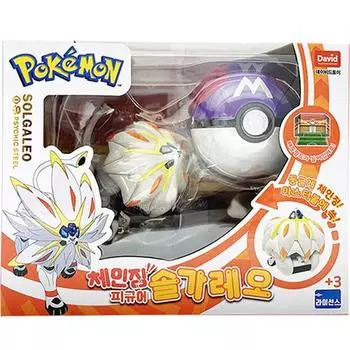 Меняющаяся фигурка покемона Solgaleo, 1 шт., популярные корейские игрушки для малышей