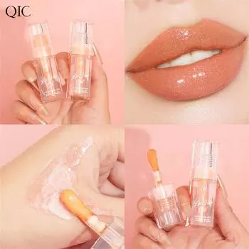 Меняющее цвет масло для губ Увлажняющее и увлажняющее средство для губ Увлажняющий и прозрачный блеск для губ Масло для губ Макияж 01#