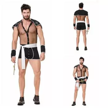 Mens Mesh Sexy One Piece Fun Lingerie Night Club Pastor Role Costume Playing XL