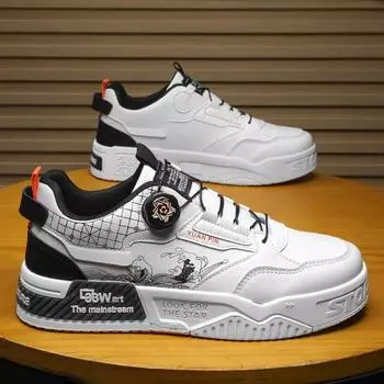 Mens Shoes Leather Sneakers Casual Summer Skateboard Walking Outdoor Platform Fashion Sport Luxury Designer Tennis Loafers 39