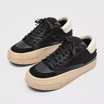 Mens Shoes Suede Leather Sneakers 2025 Spring Autumn Casual Sneakers Student Casual Shoes Low Top Man Vulcanize Shoes Zapatillas 39