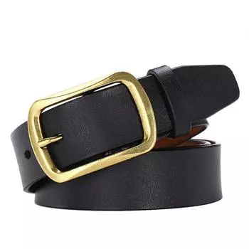 Mens Square Buckle Belt With Classic Alloy Pin Buckle For Casual And Wear Formal Length 105cm