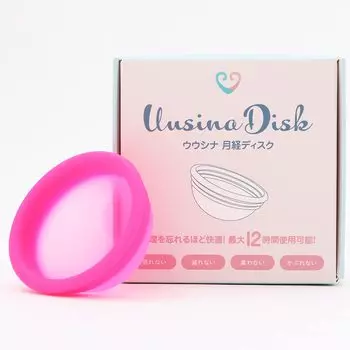 Менструальный диск Уусина (Розовый, Маленький) розовый