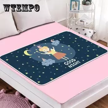 Mensus Pad водонепроницаемый, можно стирать, специальный менструальный коврик для девочек и студентов, герметичный поддельный менструальный физиологический матрас 50*70cm