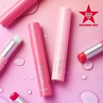 Mentholatum Lip Ice Magic Color/Тонированный цветной бальзам для губ (Выберите 1 из 3 типов), Корейская косметика Tinted color red