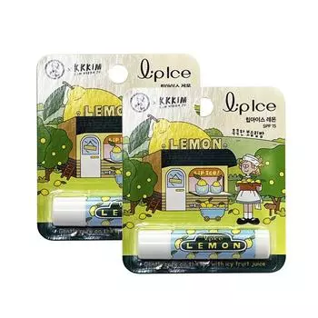 Mentholatum Mentholatum Lip Ice бальзам для губ лимон 3,5 г, 2 шт.