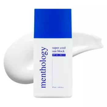 Mentology Super Cool Sunblock SPF50+ PA++++, 50 мл, 1 шт.