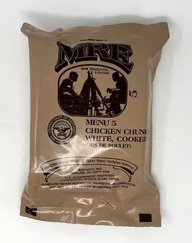 Меню проверки боевого продовольствия армии США MRE на апрель 2024 г. 5