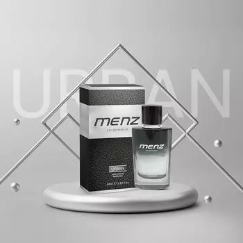 MENZ Perfume Urban For Men, 60 мл каждый, упаковка из 2 штук 60ml