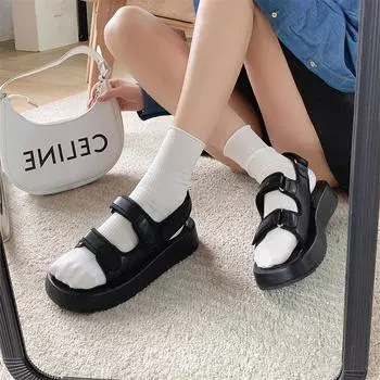 Meotina, женская модная обувь из натуральной кожи, летние сандалии на плоской платформе с квадратным носком, женская обувь с узкими ремешками, бежево-черный цвет 40 33 бежевый