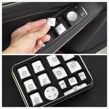 Mer+ced+es BEC class CLA GLA ML GL GLE GLS наклейки на двери и окна автомобиля Украшение автомобиля Модификация автомобиля