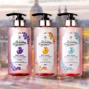 Merbliss Wedding Fragrance Душистый гель для душа 500 мл 3 вида, выберите 1 Musical in London Body Wash