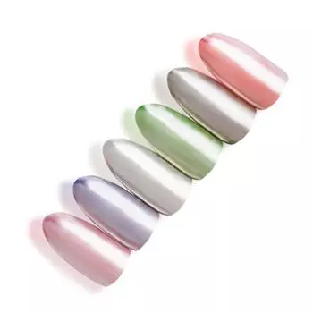 Мерцающая зеркальная блестящая пудра 1 г серебряное стекло хромированный пигмент пыль дизайн ногтей DIY маникюр украшения