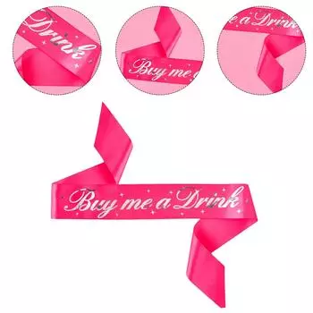 Мерцающий пояс для невесты, модный пояс для невесты, пояс для тела с горячим тиснением, пояс на плечо для девичника горячий розовый