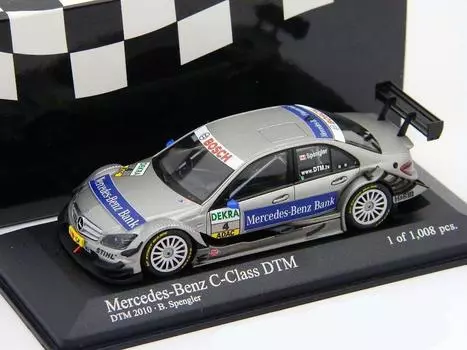 Mercedes Benz C Class MERCEDES BENZ BANK DTM 2010 [MINICHAMPS/Minichamps] 1/43 (2009) №4