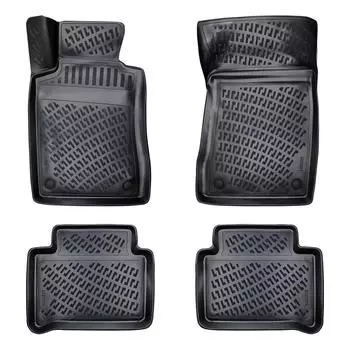 Mercedes Benz CLS C219 (2004-2010) High-Quality and Durable Rubber Car Floor Mats - Odorless, Non-Slip, Long-Lasting