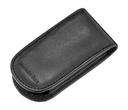 Mercedes-Benz Collection, Genuine Key Sleeve, Black Approx. 4.6 x 1.9