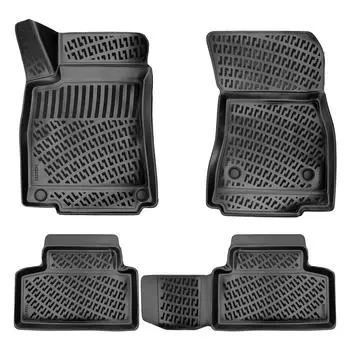 Mercedes Benz GLB (After 2019) High-Quality and Durable Rubber Car Floor Mats - Odorless, Non-Slip, Long-Lasting