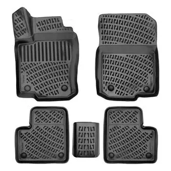Mercedes Benz GLS Class X166 (2013-2019) High-Quality and Durable Rubber Car Floor Mats - Odorless, Non-Slip, Long-Lasting