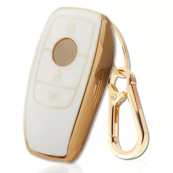 Mercedes Benz Key Cover, TPU, 360 Degree Full Protection, Compatible with Benz A Class,