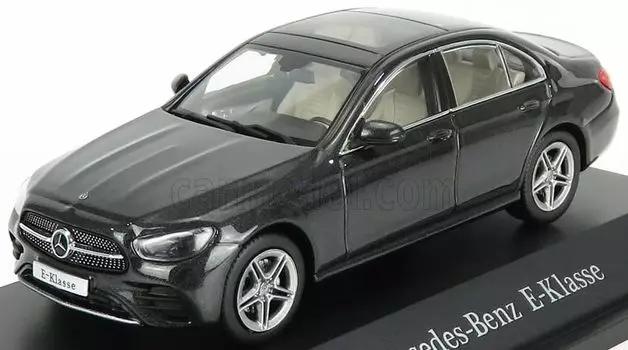Mercedes Benz Mini Car BENZ E Class FACELIFT 2020 I-SCALE 1/43 (W213) (Графитовый серый) [Элемент] серый