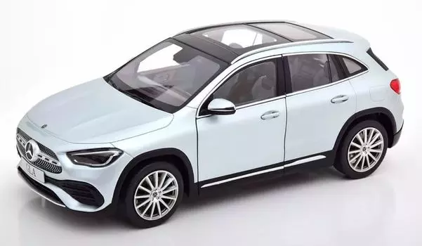 Mercedes Benz Mini Car Benz GLA 2020 Z-Models 1/18 (H247) (Иридий-серебро) [Элемент]