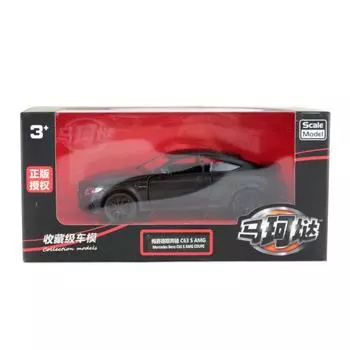 Mercedes C63 Benz Diecast Alloy Car Model With Inertia Movement For Gift Kids
